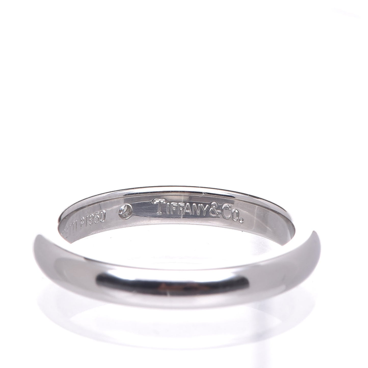 Platinum Diamond Elsa Peretti Band Ring 49 5
