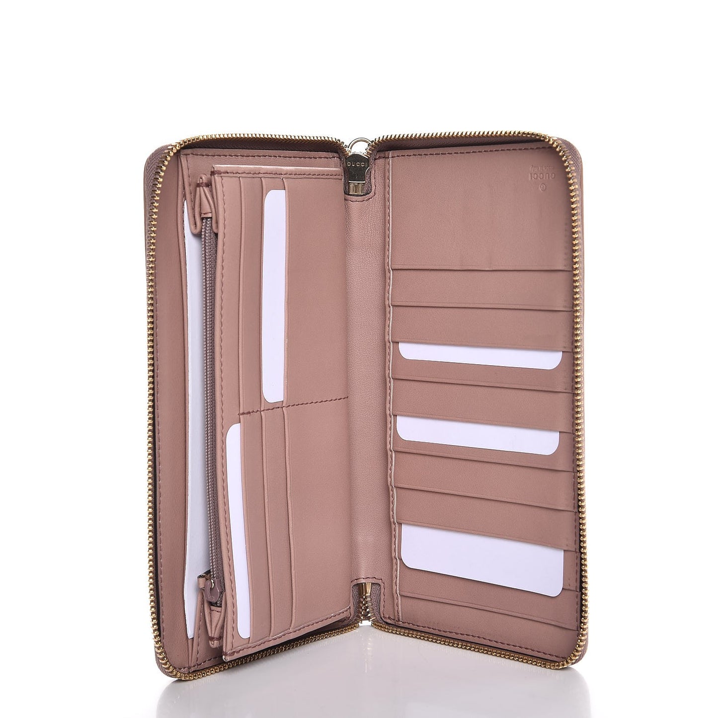 Patent Soho Zip Around Wallet Dark Cipria