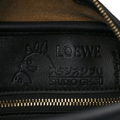 Loewe X SPIRITED AWAY Jacquard Calfskin No Face Amazona 19 Anthracite 7 of 8