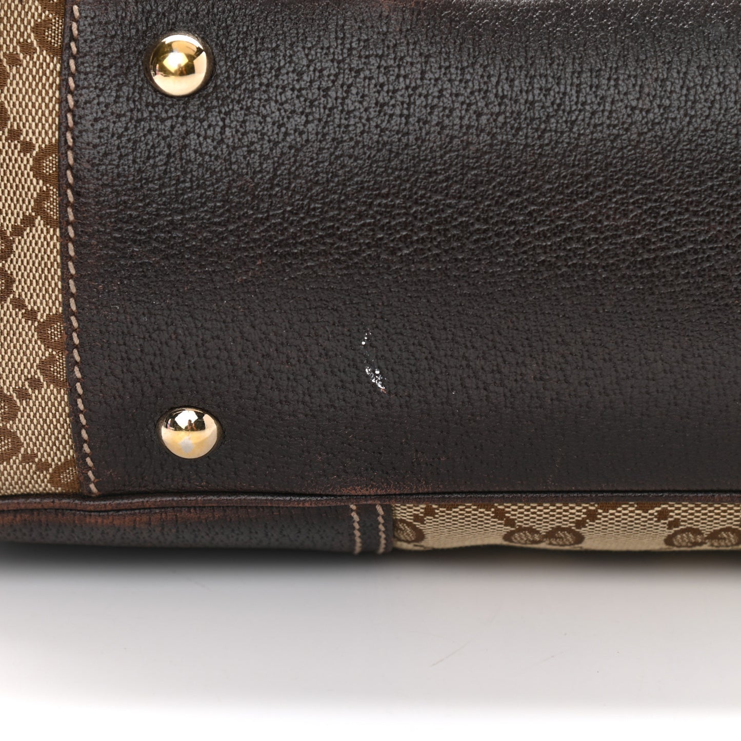 Monogram Medium Princy Tote Dark Brown