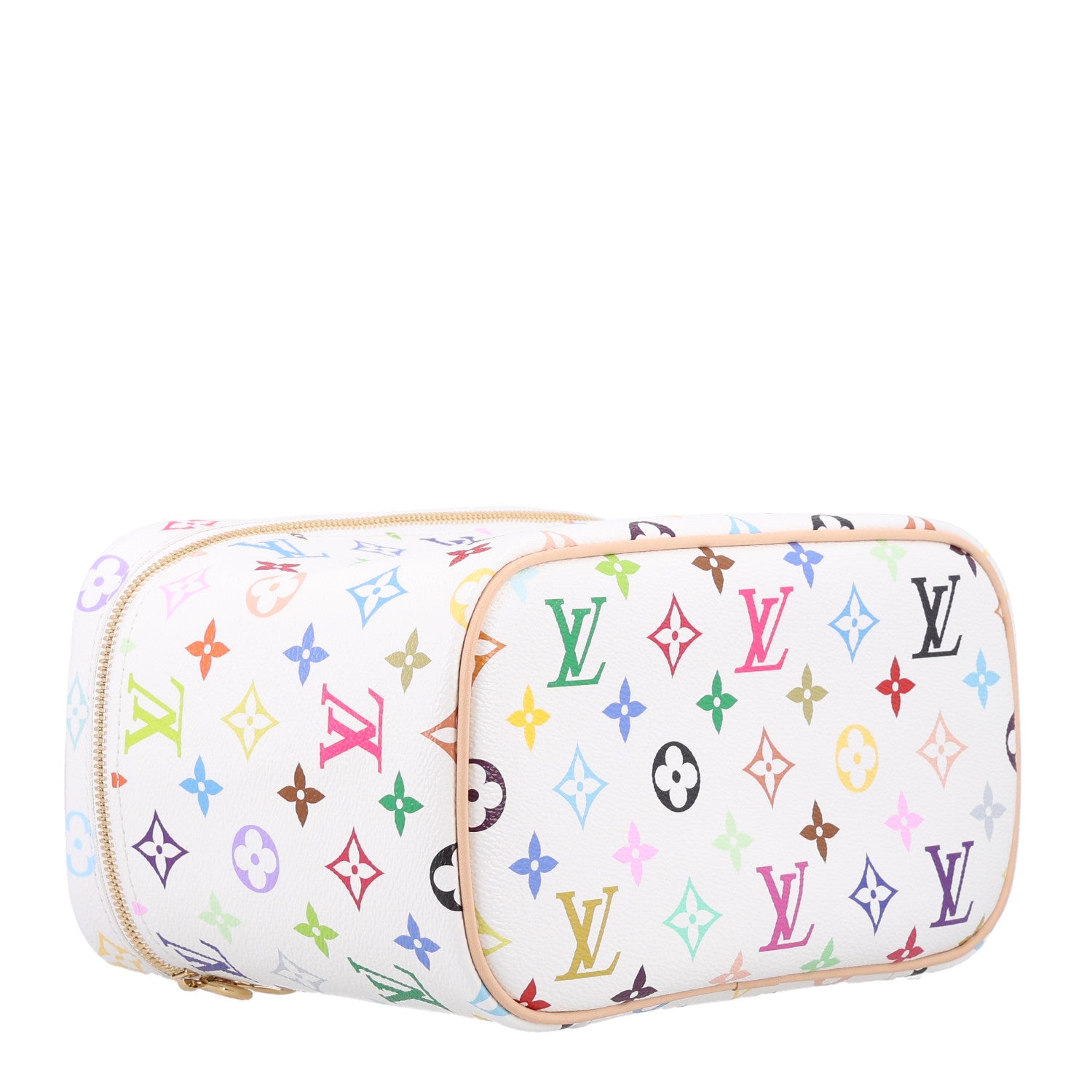 Louis Vuitton LV X TM Monogram Multicolor Nice BB White 4 of 9