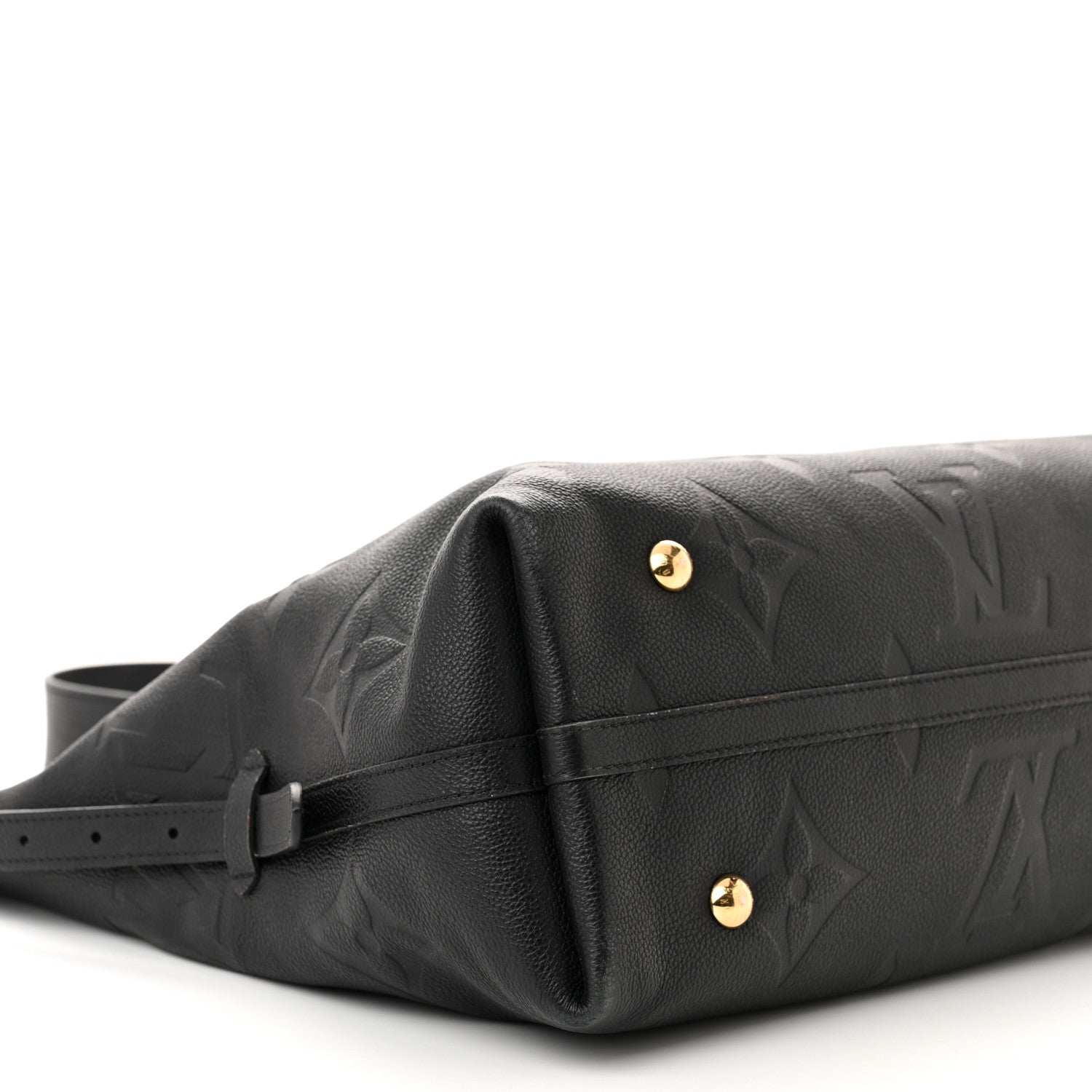 Louis Vuitton Empreinte Monogram Giant CarryAll MM Black 9 of 12