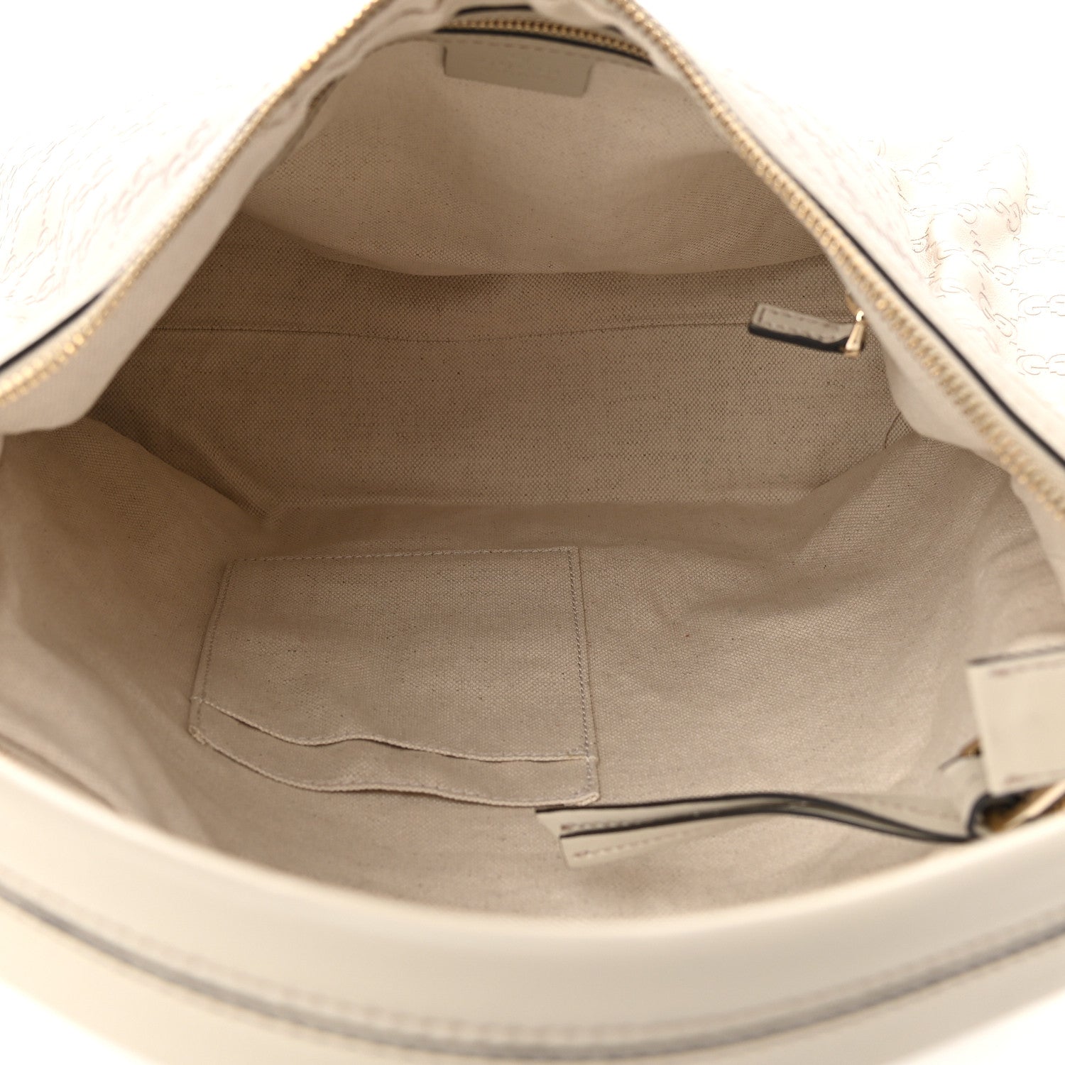 Gucci Guccissima Medium GG Twins Hobo Off White 5 of 10