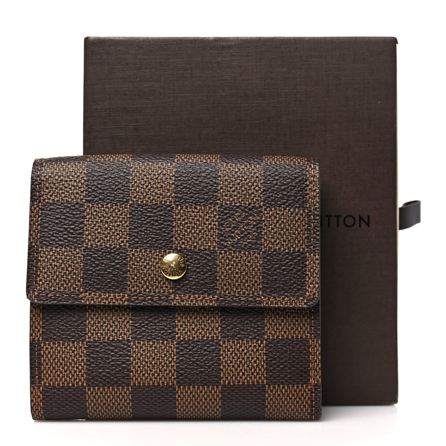 Damier Ebene Elise Wallet