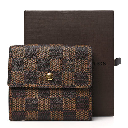 Louis Vuitton Damier Ebene Elise Wallet 8 of 8