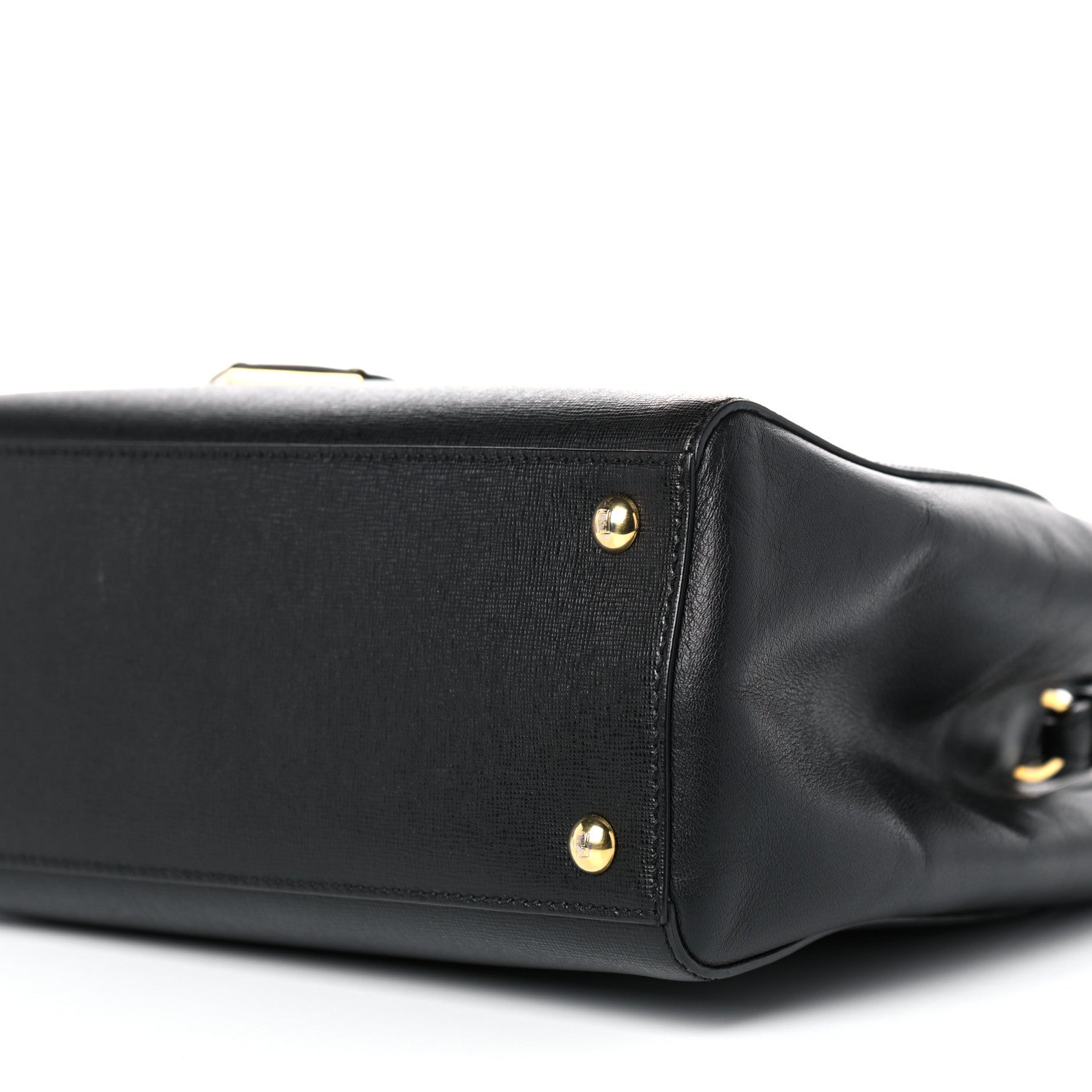 Fendi Vitello Elite Petite 2Jours Tote Black 11 of 13