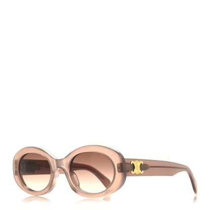 Celine Acetate Triomphe 01 Sunglasses CL 40194U Brown 1 of 7