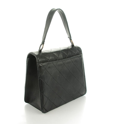 Chanel Lambskin Quilted Medium Kelly Flap Black 3 of 10