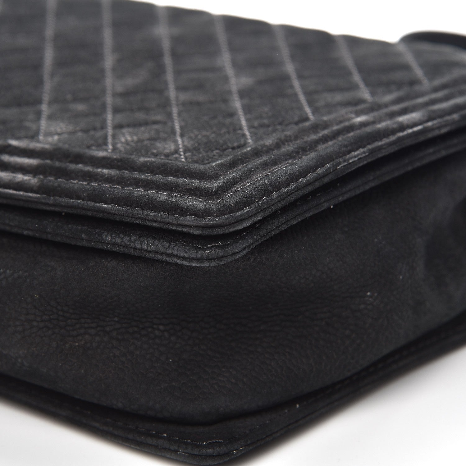 Chanel Iridescent Caviar Quilted Large Boy Flap Black 13 of 15