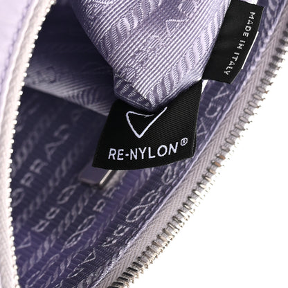 Prada Re-Nylon Saffiano Re-Edition 2005 Shoulder Bag Glicine 8 of 13