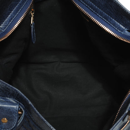 Balenciaga Agneau Giant 21 Rose Gold Hardware City Bleu Roi 5 of 7