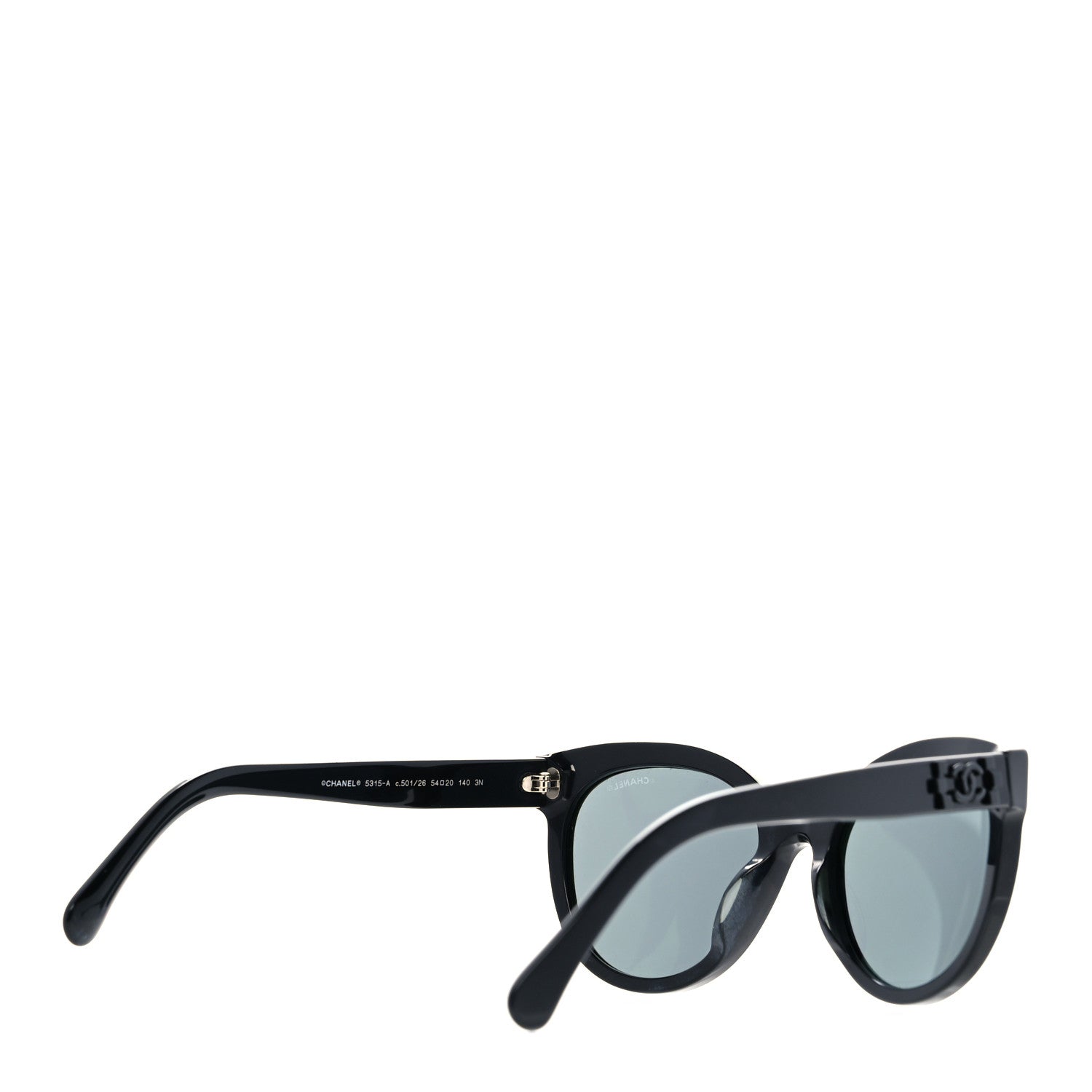 Chanel Pantos Signature CC Sunglasses 5315 Black 4 of 8