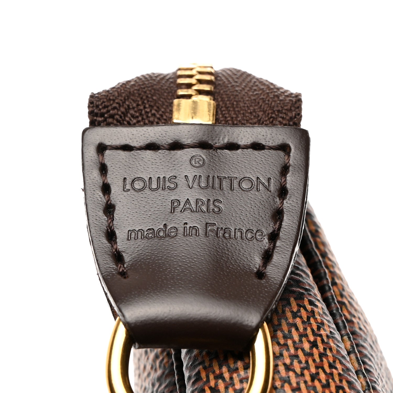 Louis Vuitton LOUIS VUITTON Damier Ebene Mini Pochette Accessories 6 of 8