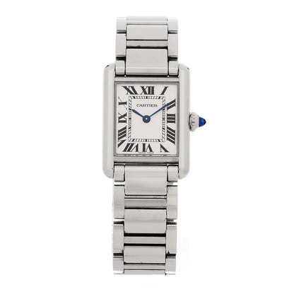 Cartier Stainless Steel 22mm Tank Must Quartz Watch 1 of 5
