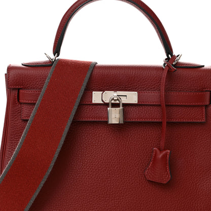 Hermes Togo Kelly Retourne 32 Rouge Garance 8 of 13