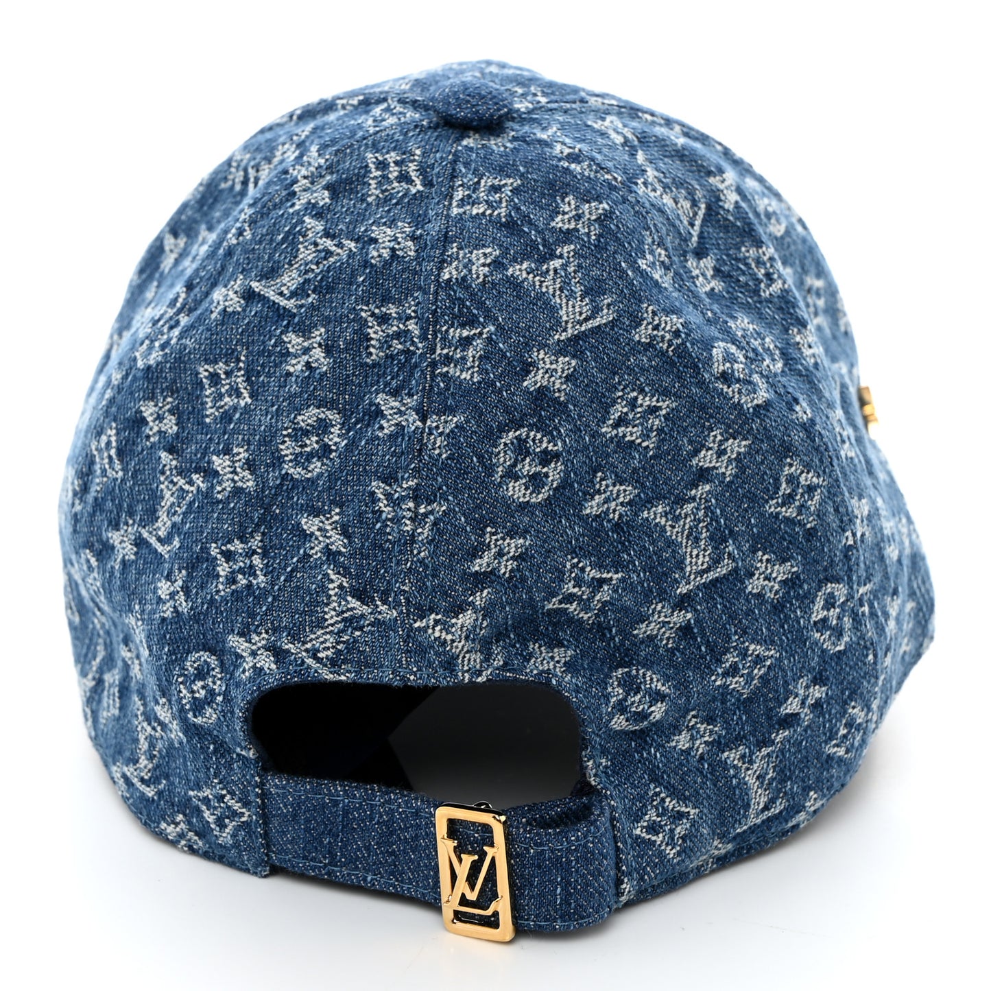 Monogram Denim LV Remix Cap Blue