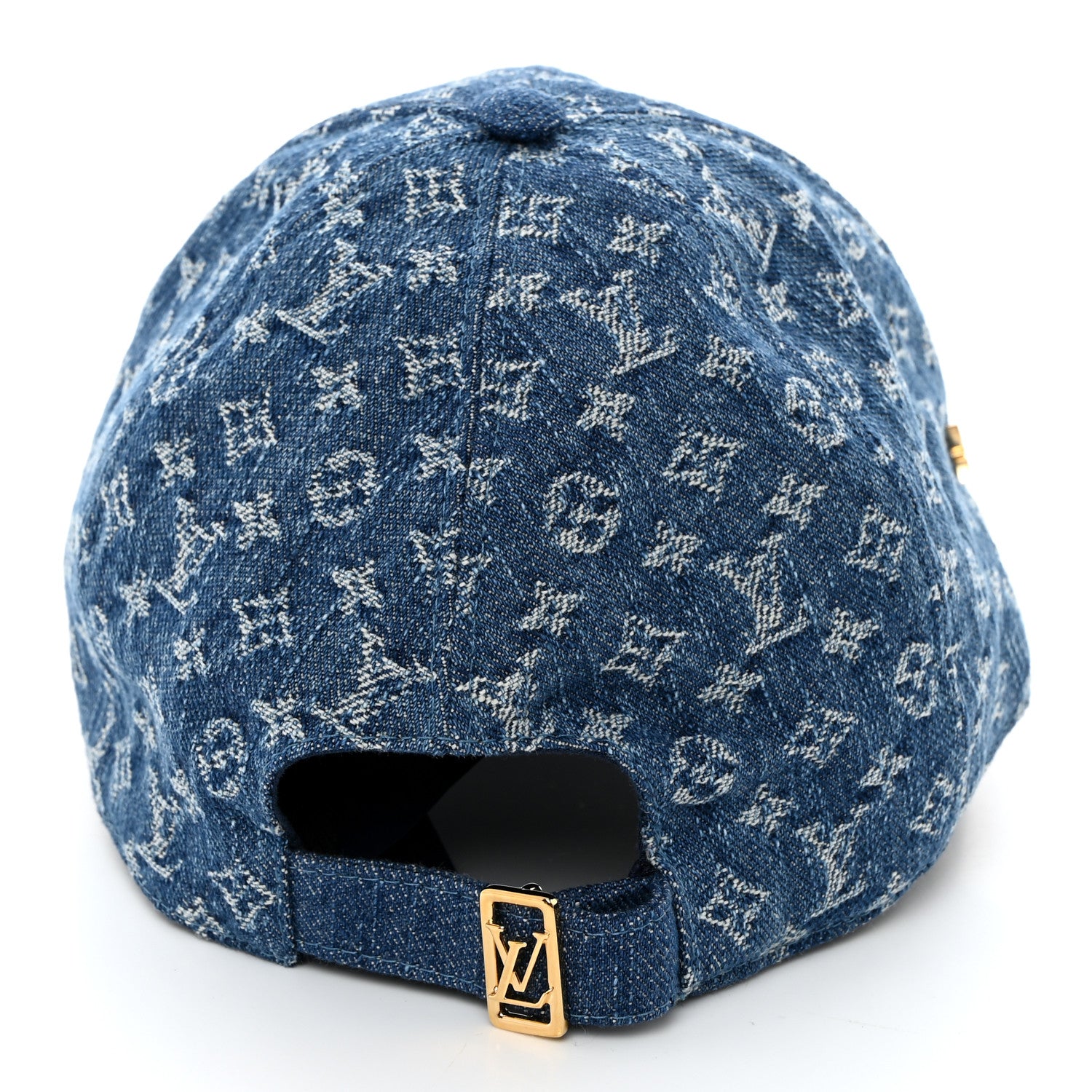 Louis Vuitton Monogram Denim LV Remix Cap Blue 6 of 8