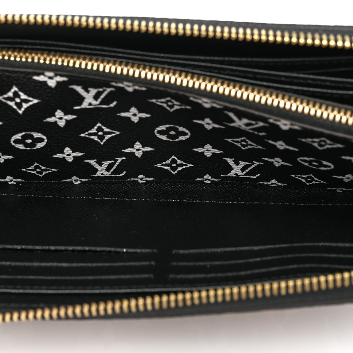 Monogram Giant Jungle Zippy Wallet Black