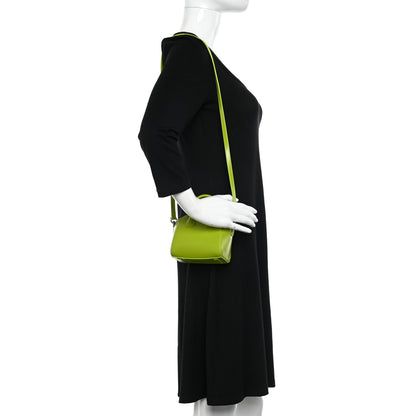 Givenchy Shiny Lord Calfskin Micro Antigona Citrus Green 2 of 11