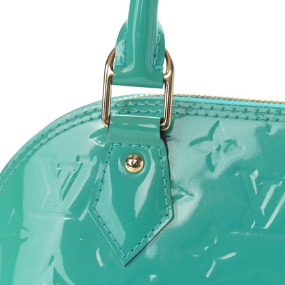 Louis Vuitton Vernis Alma BB Turquoise 11 of 12