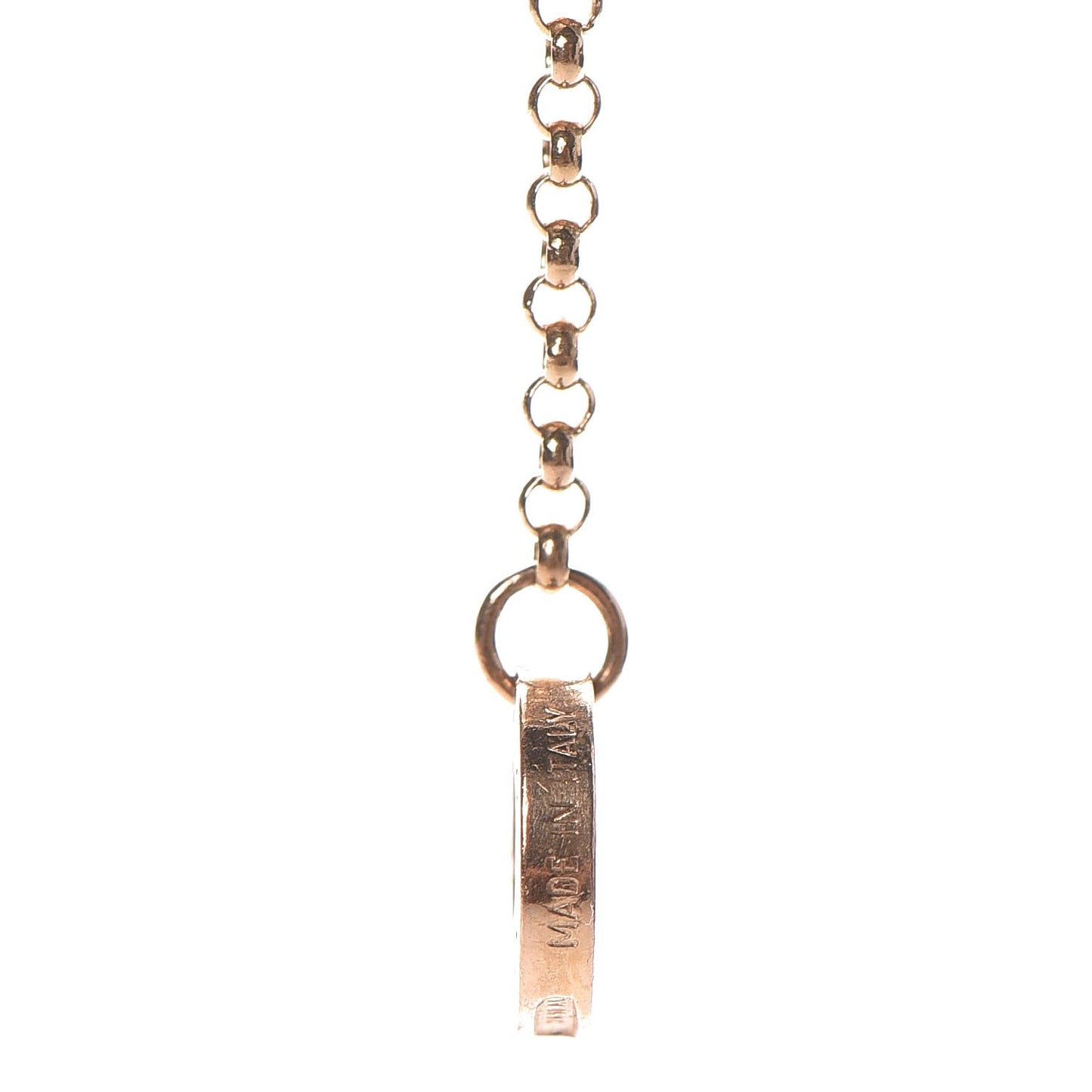 18K Rose Gold Diamond BVLGARI BVLGARI Cuore Pendant Necklace