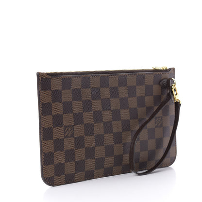 Louis Vuitton Damier Ebene Neverfull MM GM Pochette 3 of 7
