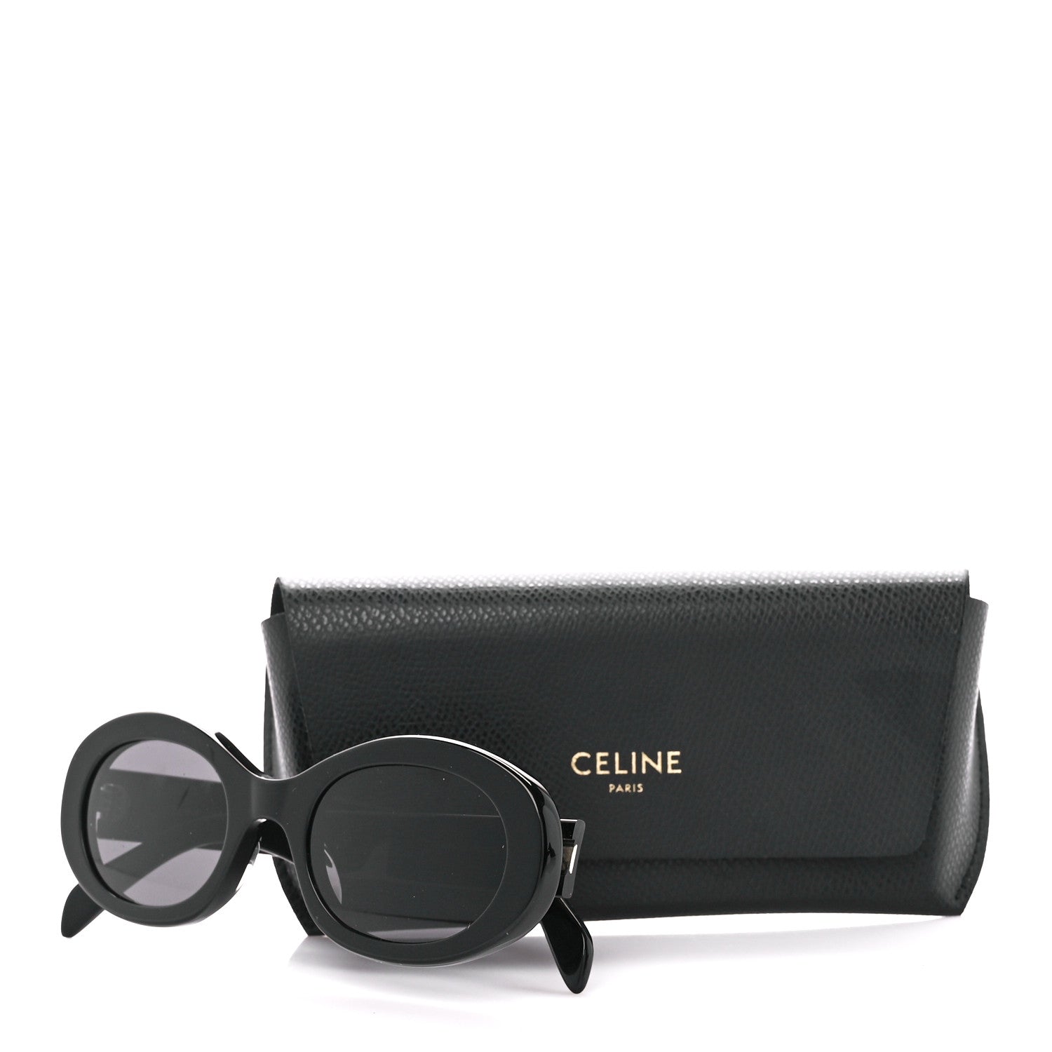 Celine Acetate Triomphe 01 Sunglasses CL 40194U Black 8 of 8
