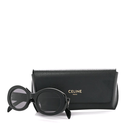 Celine Acetate Triomphe 01 Sunglasses CL 40194U Black 8 of 8