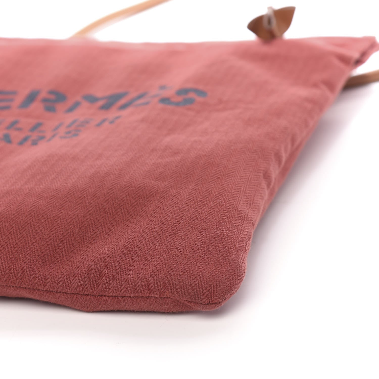 Hermes Canvas Swift Aline Grooming Bag Rouge H Gold 10 of 12