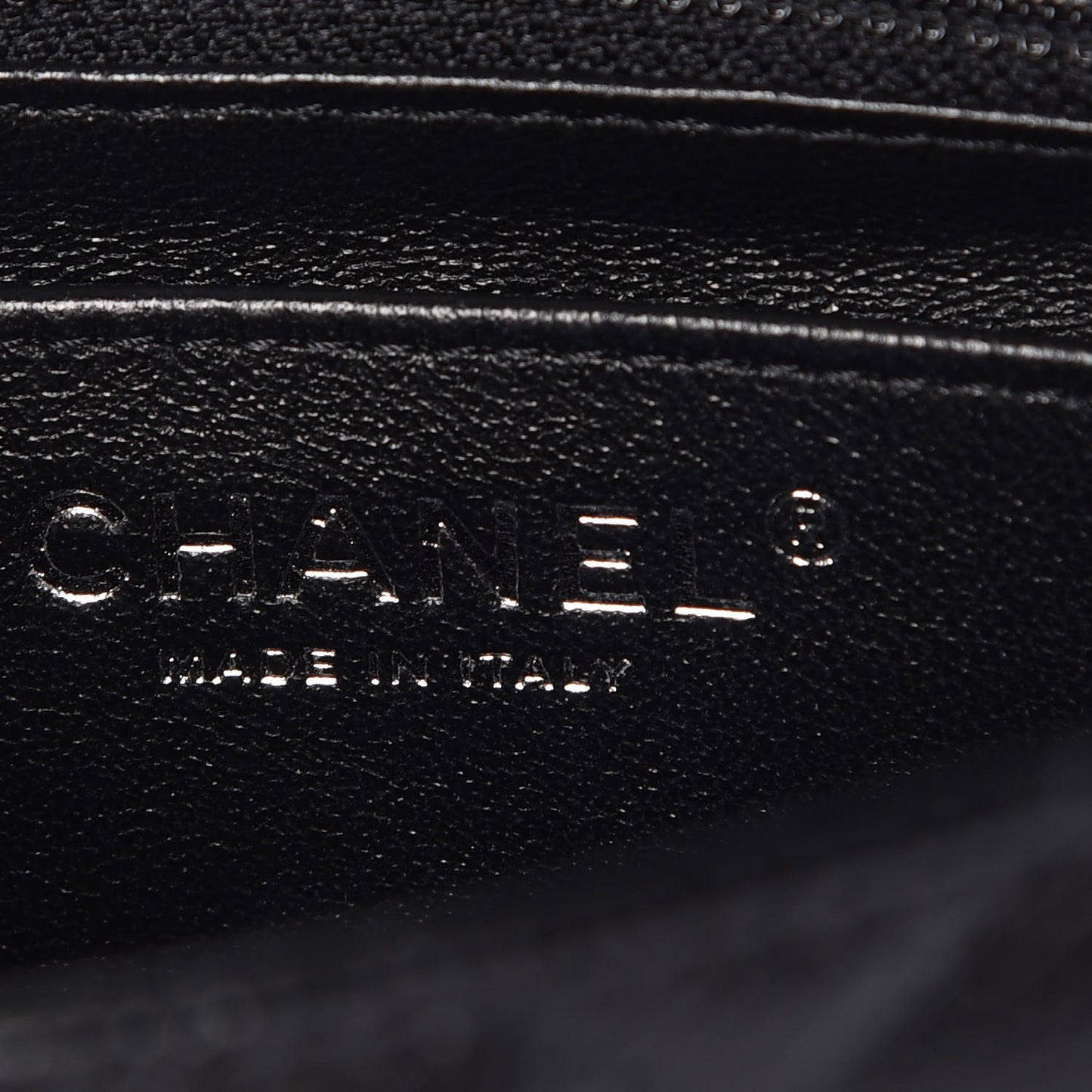 Caviar Quilted Mini Square Flap Black