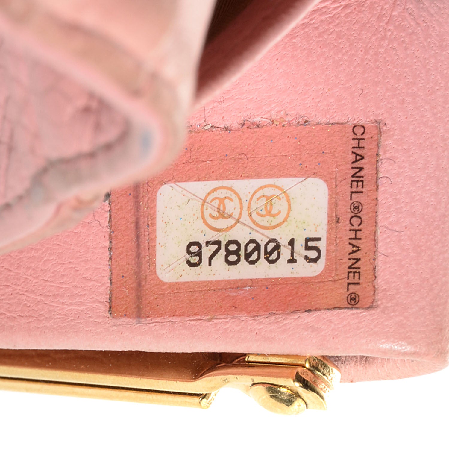 Chanel Caviar Compact CC Wallet Pink 7 of 7