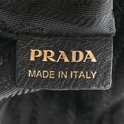 Prada Vitello Daino Hobo Black 8 of 16