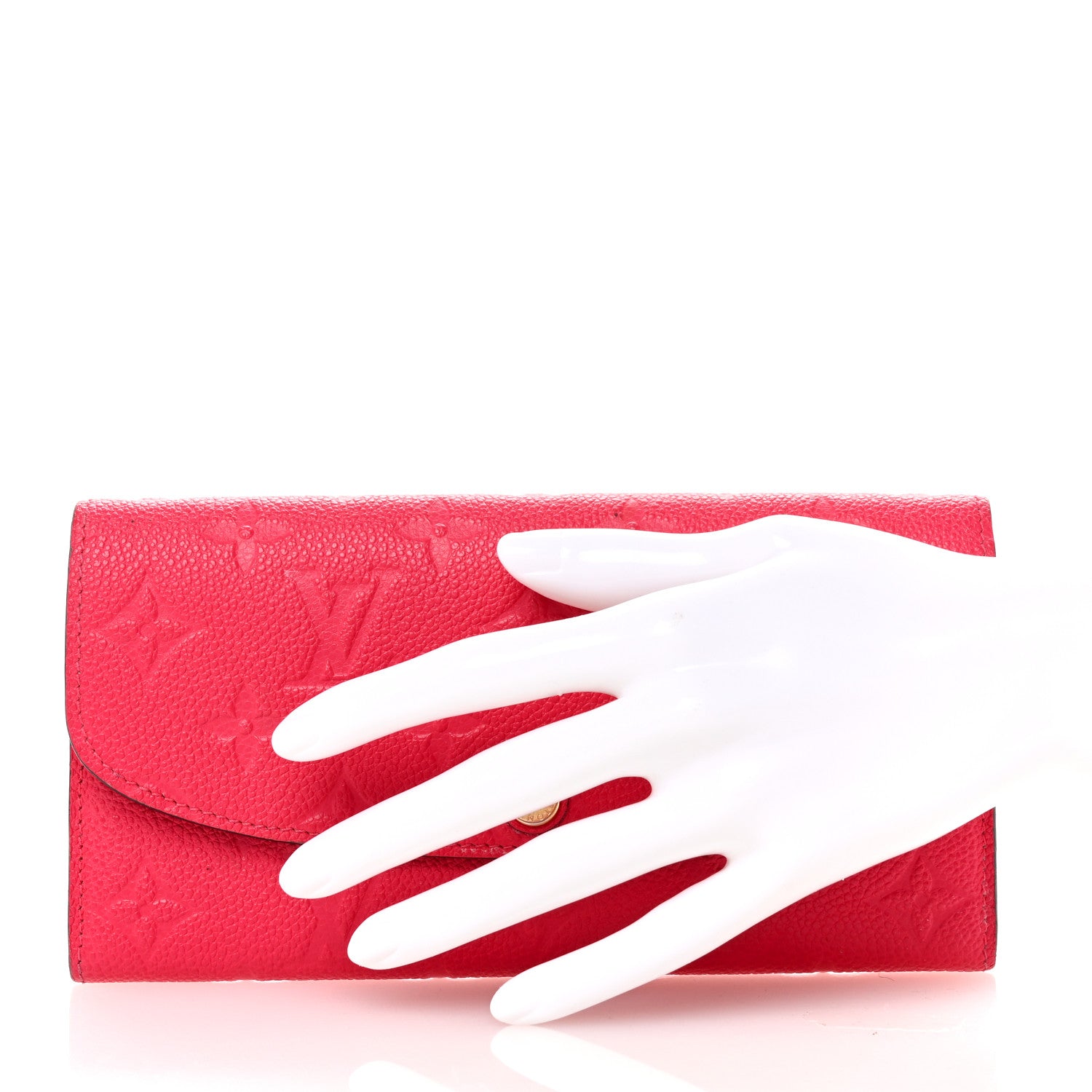 Louis Vuitton Empreinte Emilie Wallet Hot Pink 2 of 9