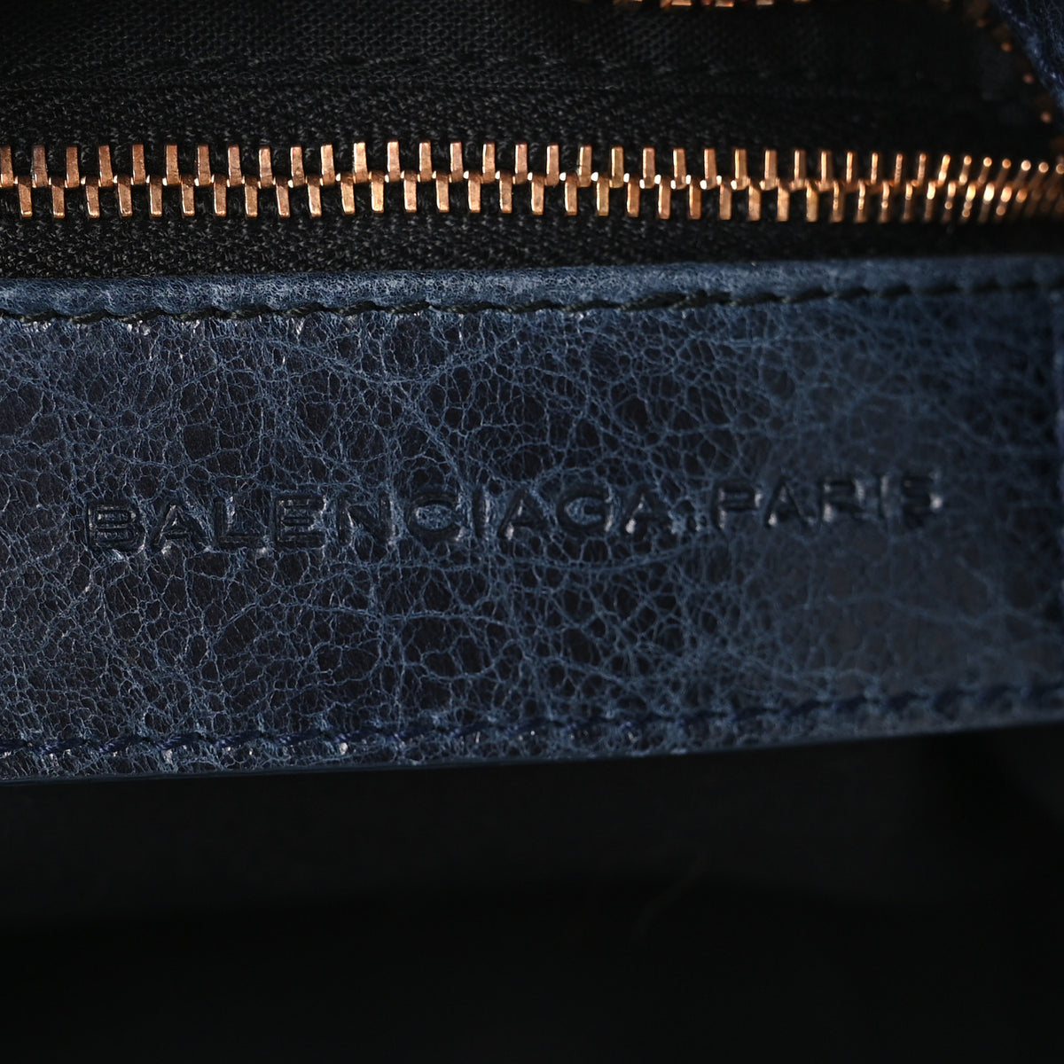 Agneau Giant 21 Rose Gold Hardware City Dark Night