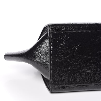 Celine Shiny Goatskin Small Trapeze Black 8 of 10