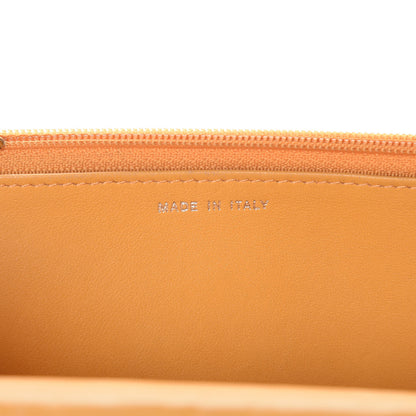 Chanel Lambskin Quilted Wallet on Chain WOC Yellow 7 of 20