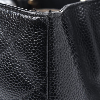 Chanel Caviar Quilted Grand Shopping Tote GST Black 24 of 28