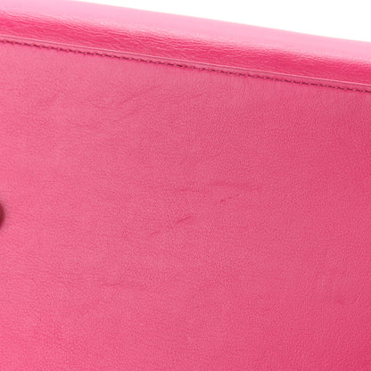 Saint Laurent Calfskin Small Sac De Jour Lipstick Fuchsia 14 of 17
