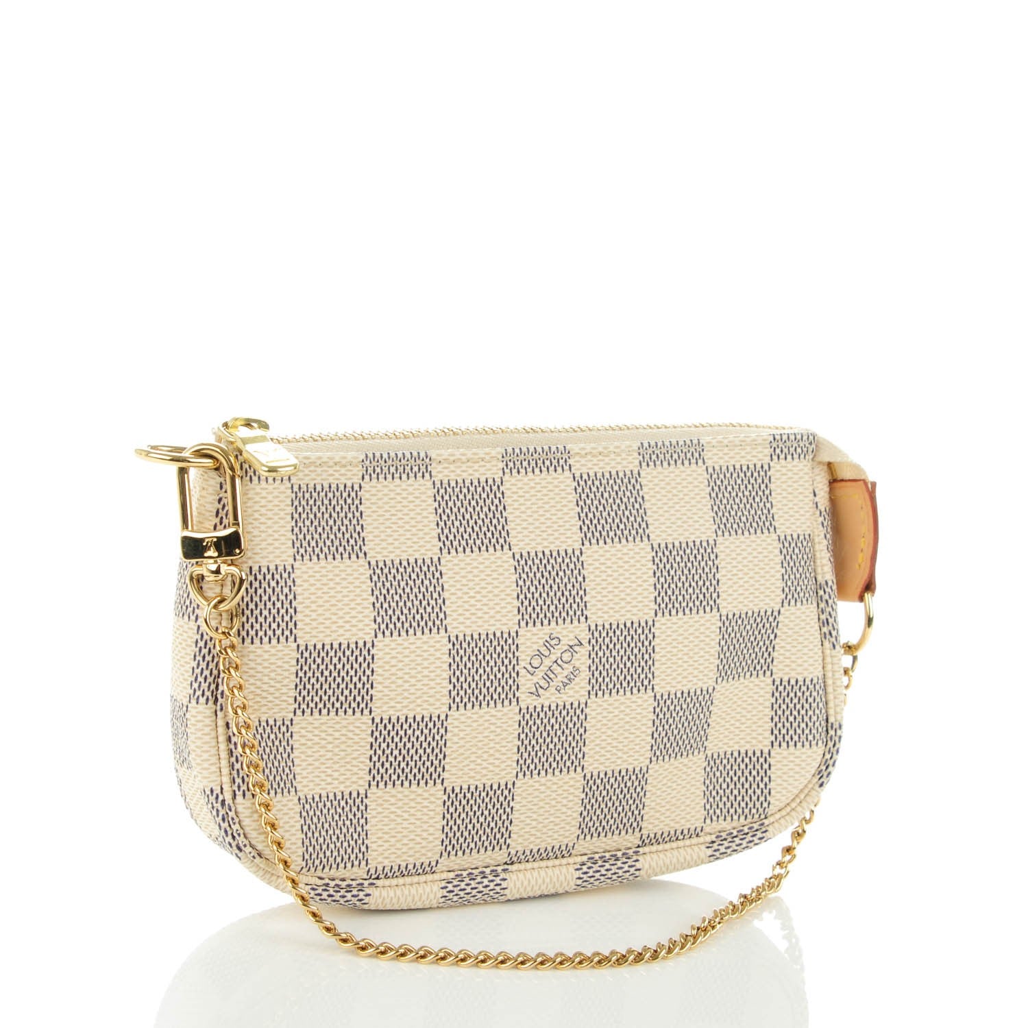 Louis Vuitton Damier Azur Mini Pochette Accessories 3 of 7