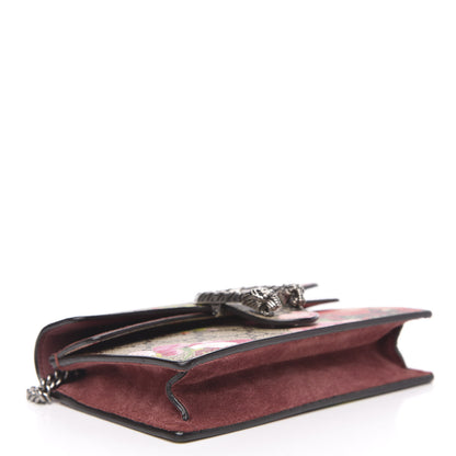 Gucci GG Supreme Monogram Blooms Super Mini Dionysus Shoulder Bag Beige Multicolor Dry Rose 4 of 12