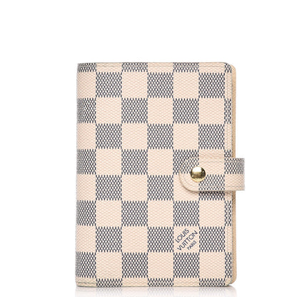 Louis Vuitton Damier Azur Small Ring Agenda Cover 1 of 6