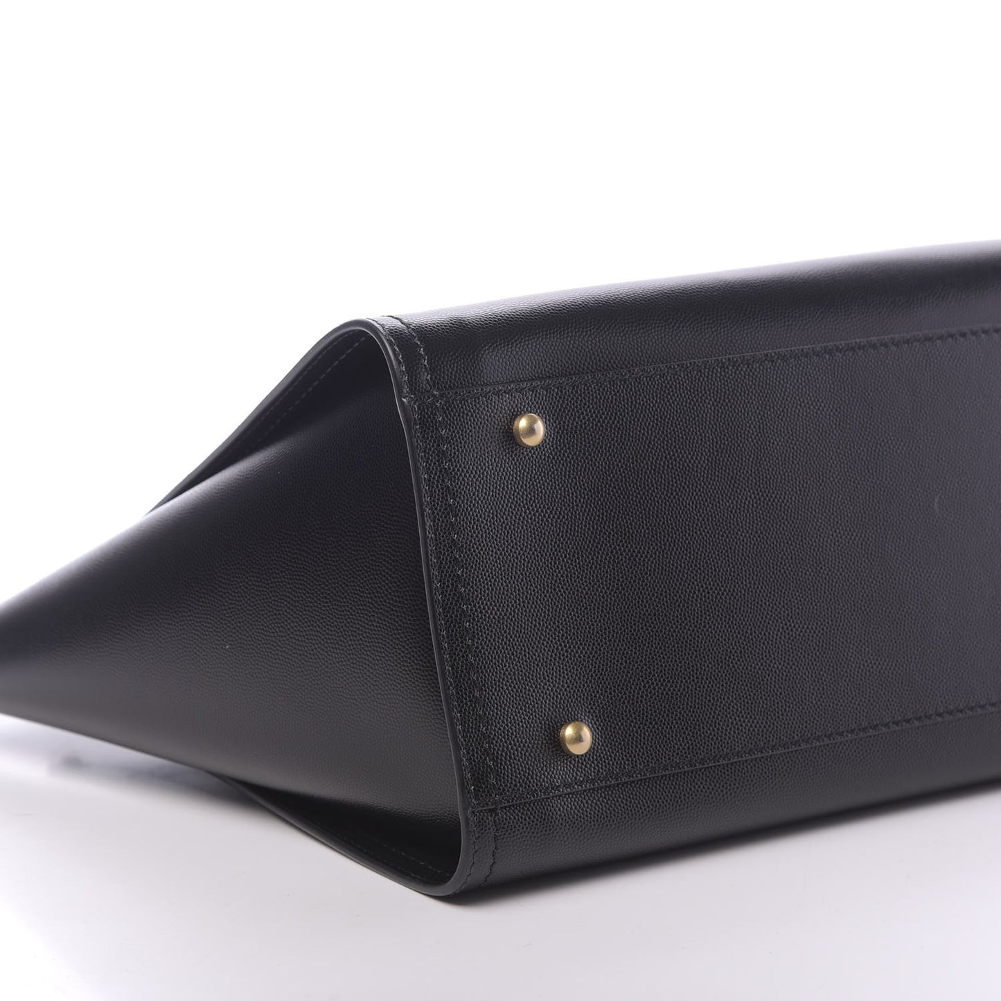 Caviar Small Studded Deauville Tote Black