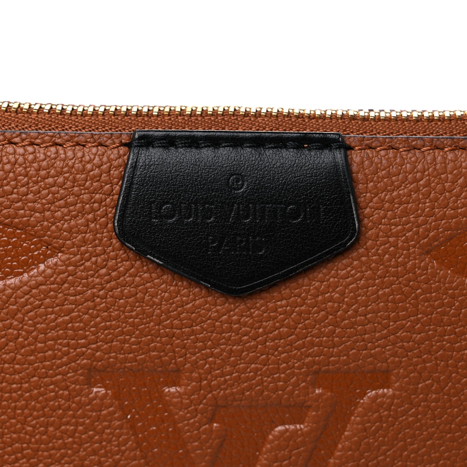 Louis Vuitton Empreinte Monogram Giant Wild At Heart Multi Pochette Accessories Caramel 8 of 11