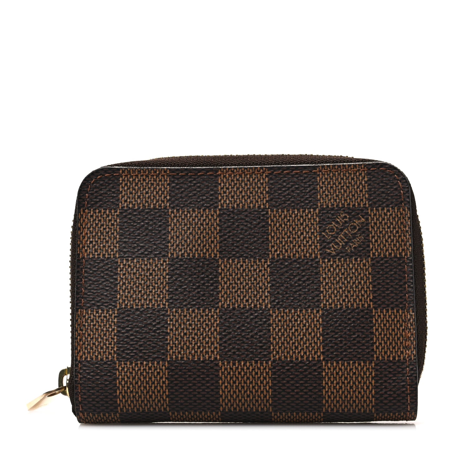 Damier Ebene Zippy Coin Purse