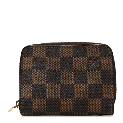 Louis Vuitton Damier Ebene Zippy Coin Purse 1 of 7