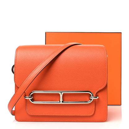 Hermes Evercolor Mini Sac Roulis Feu 12 of 12