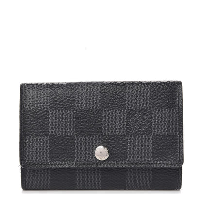 Louis Vuitton Damier Graphite Multicles 6 Key Holder 1 of 6