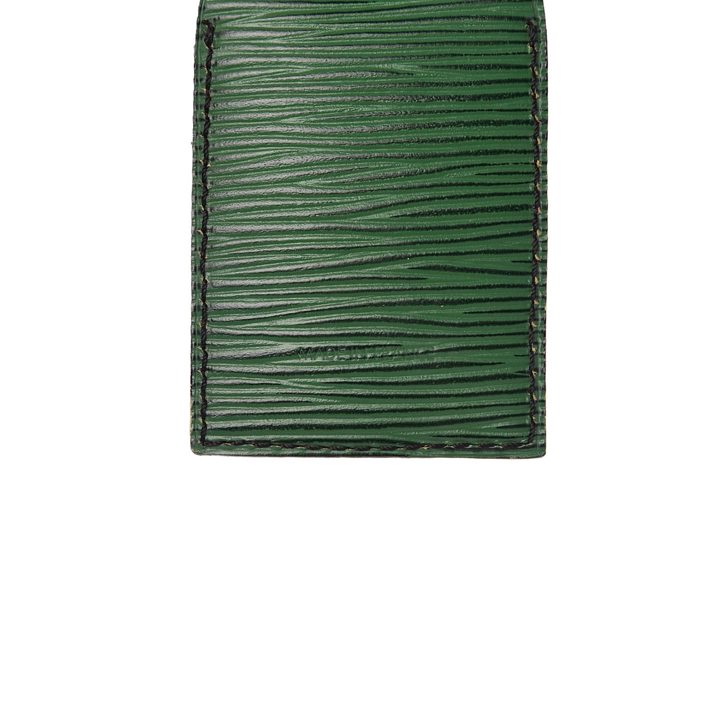 Epi Luggage Tag Green