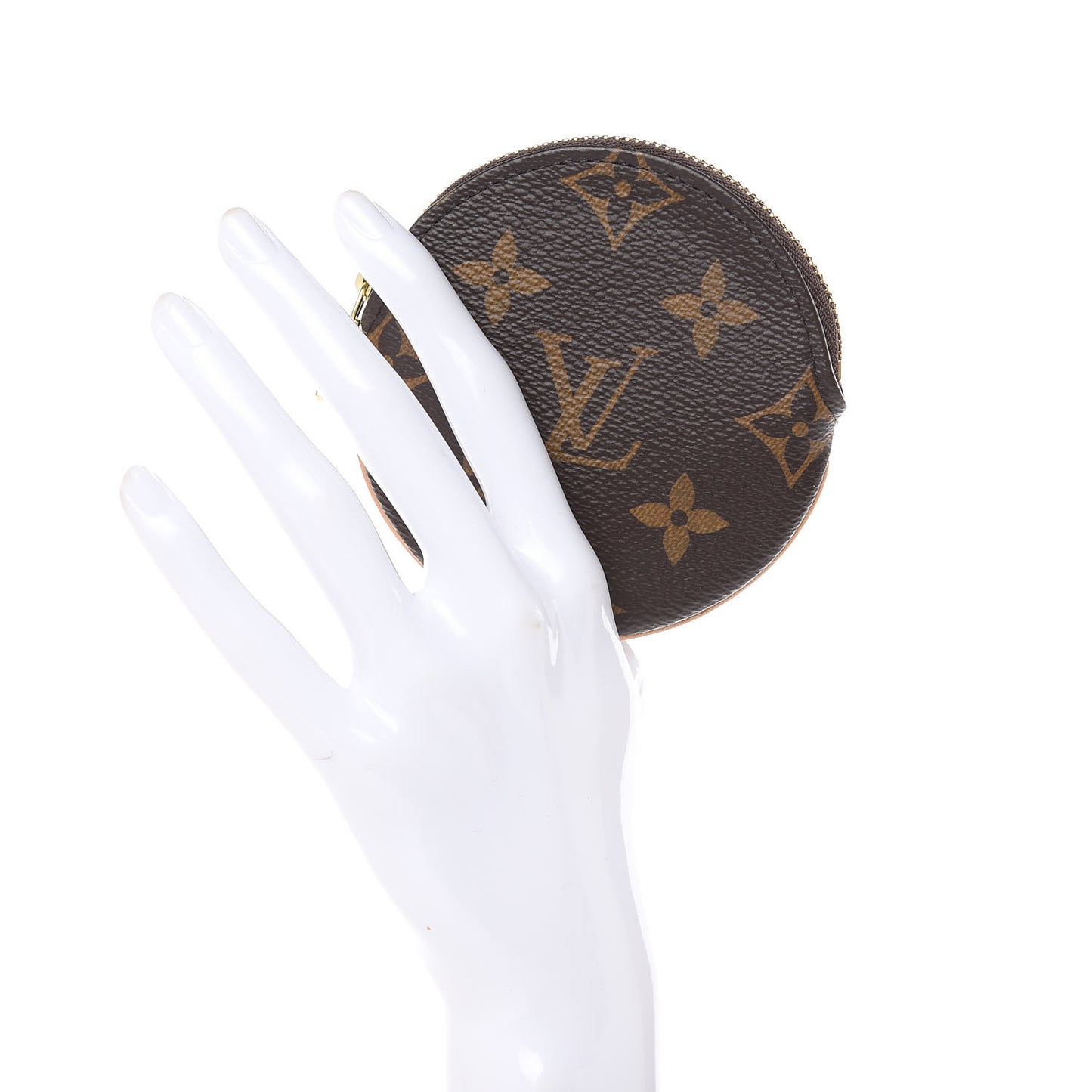 Monogram Round Coin Purse