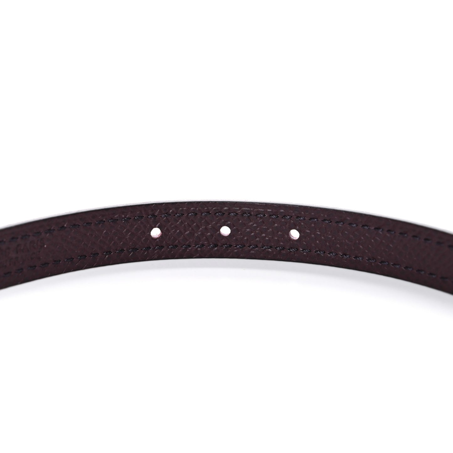 Epsom Swift 13mm Focus Belt 80 Mauve Sylvestre Rouge Sellier